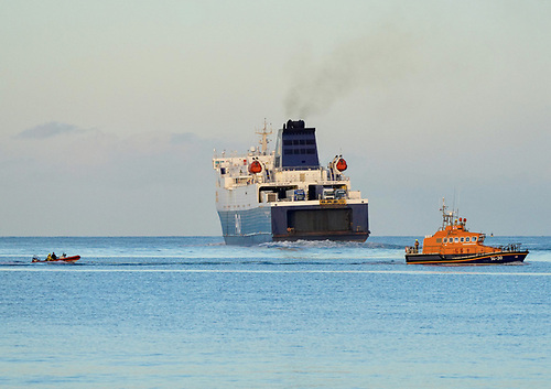 Larne Lifeboat Rescues Four Divers After RIB Breakdown