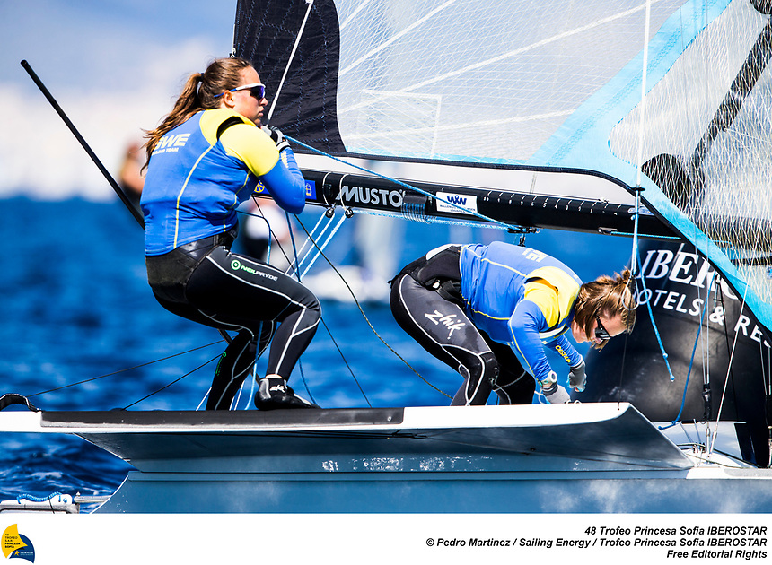 From 24th March to 1st April the bay of Palma host the 48th edition of the Trofeo Princesa Sofia IBEROSTAR, one of the most important Olympic Classes regatta in the world. Around a 800 sailors from 45 nations will meet in Mallorca to start the Olympic path towards Tokyo 2020, in one of the most international sports event and with a higher participation in Spain. Image free of editorial rights. ©Pedro Martinez / Sailing Energy / Trofeo Princesa Sofía IBEROSTAR