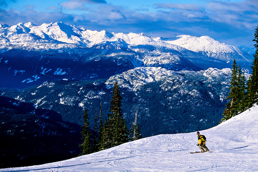 Mountain, Whistler ski resort, British Columbia, Canada Blaine Harrington III