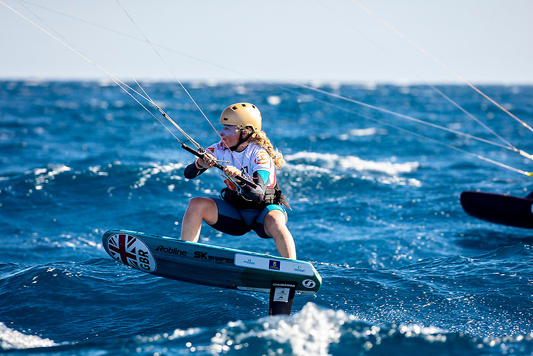 Maddy Anderson Britain's Maddy Anderson will compete in the Formula Kite World Championships that will take place in Torregrande, Sardinia, from October 13 to 17