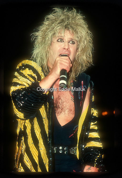 ozzy osbourne tour 1986 opening act