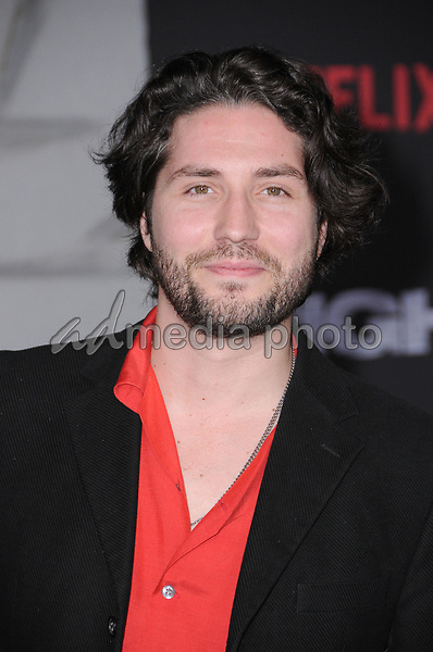 13 December 2017 - Westwood, California - John Patrick Amedori. Netflix's "Bright" Los Angeles Premiere held at Regency Village Theatre in Westwood. Photo Credit: Birdie Thompson/AdMedia