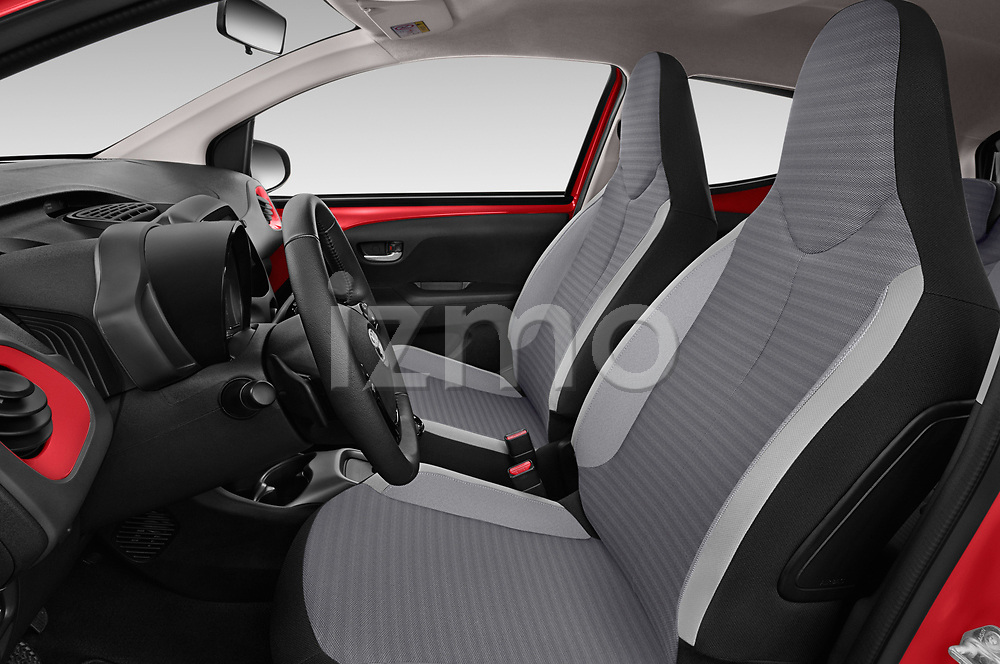 Front seat view of 2019 Toyota Aygo x-Play 5 Door Hatchback Front Seat car photos