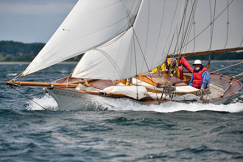 Hal Sisk's Peggy Bawn at Monaco Classic Week