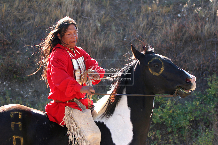Native American War Paint On Horses