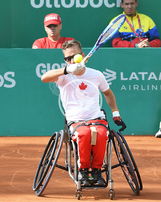 Rob Shaw, Lima 2019 - Wheelchair Tennis // Tennis en fauteuil roulant.<br />
Rob Shaw competes in Wheelchair Tennis // Rob Shaw participe en Tennis en fauteuil roulant. 30/08/2019.