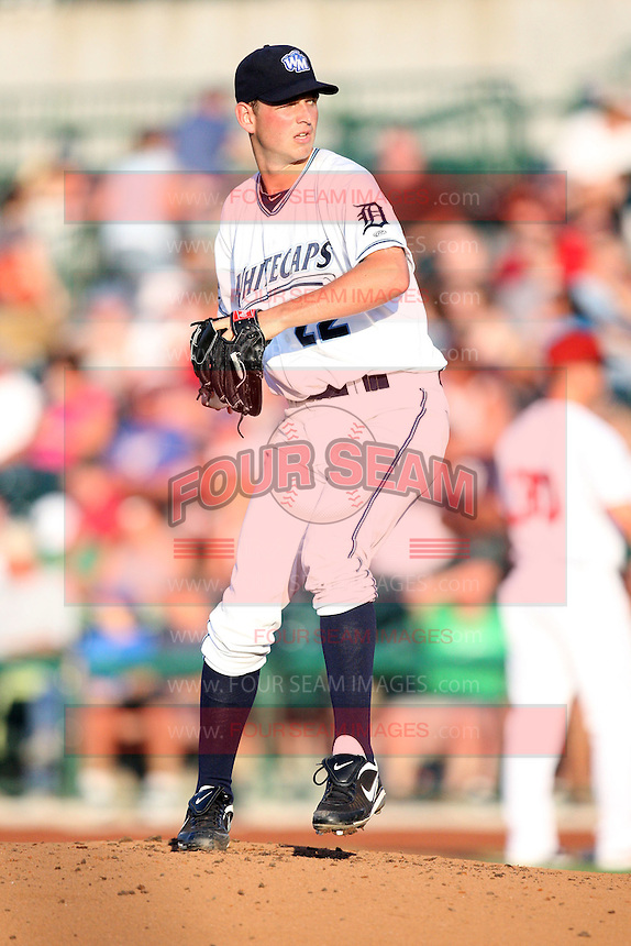 West Michigan Whitecaps Jacob Turner during the Midwest League All Star Game at Parkview Field in Fort Wayne, IN. June 22, 2010. Photo By Chris Proctor/Four Seam Images