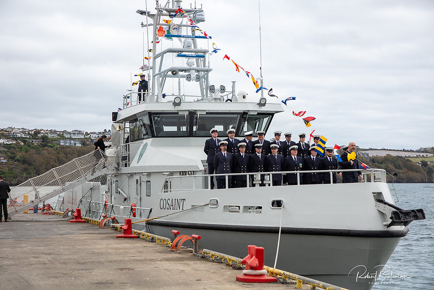 The RCC Cosaint, a new Cutter for the Revenue Commissioners, strengthens maritime enforcement efforts.