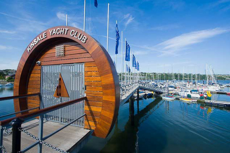 Kinsale Yacht Club marina entrance