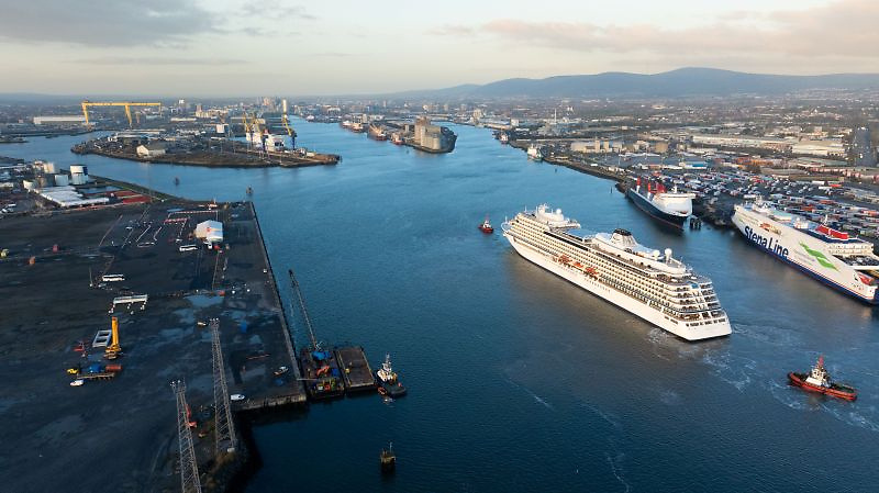 UK officials had warned about “gaming behavior” across the Irish Sea. In practice under their domestic ETS, a ship travelling from Belfast to Liverpool would face more onerous carbon pricing rules than a ship travelling from Dublin to Holyhead and not be restricted to just ferries but also cruise ships (as also above) and tankers. 