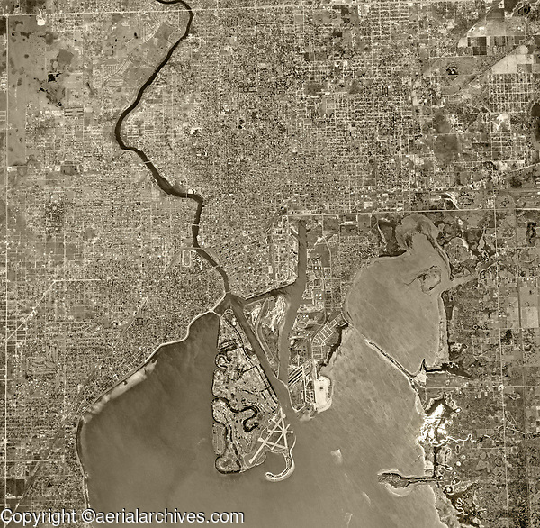 historical aerial photograph