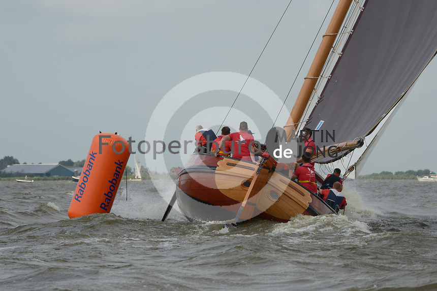 ZEILSPORT: WOUDSEND: 05-08-2019, SKS Skûtsjesilen, ©foto Martin de Jong
