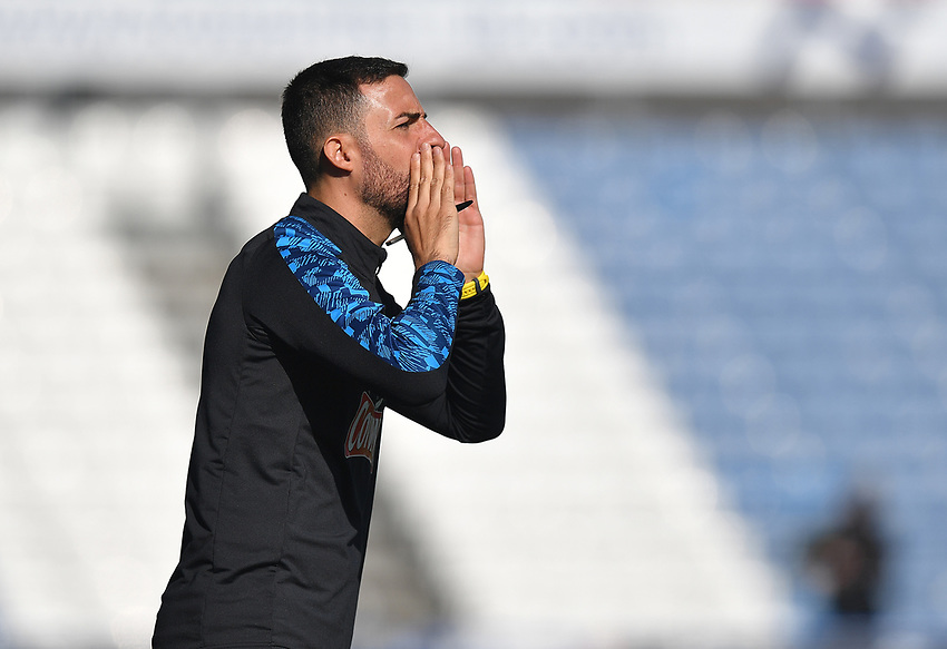 Huddersfield Town's Assistant Coach Narcis 'Chicho' Pelach<br />
<br />
Photographer Dave Howarth/CameraSport<br />
<br />
The EFL Sky Bet Championship - Huddersfield Town v Norwich - Saturday September 12th 2020 - The John Smith's Stadium - Huddersfield<br />
<br />
World Copyright © 2020 CameraSport. All rights reserved. 43 Linden Ave. Countesthorpe. Leicester. England. LE8 5PG - Tel: +44 (0) 116 277 4147 - admin@camerasport.com - www.camerasport.com
