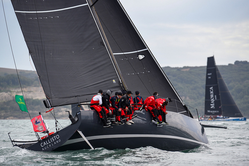 With 140 miles to go, James Murray's GP42 Callisto of New Zealand (with the presence of ace international navigator Ian Moore of Carrickfergus on board) is in the hunt for the overall IRC title in the 51st Fastnet Race 