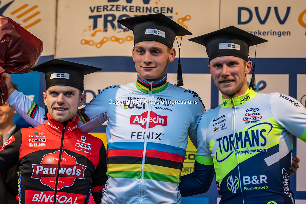 05-01-2020: Wielrennen: DVV veldrijden: Brussel <br />
Winst voor Mathieu van der Poel in de cross op de Brussels Universiteites Campus