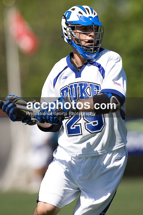 06 May 2007: Duke Blue Devils midfielder Mike Catalino (29) during a 19-6 victory over the Air Force Falcons at Koskinen Stadium in Durham, NC.