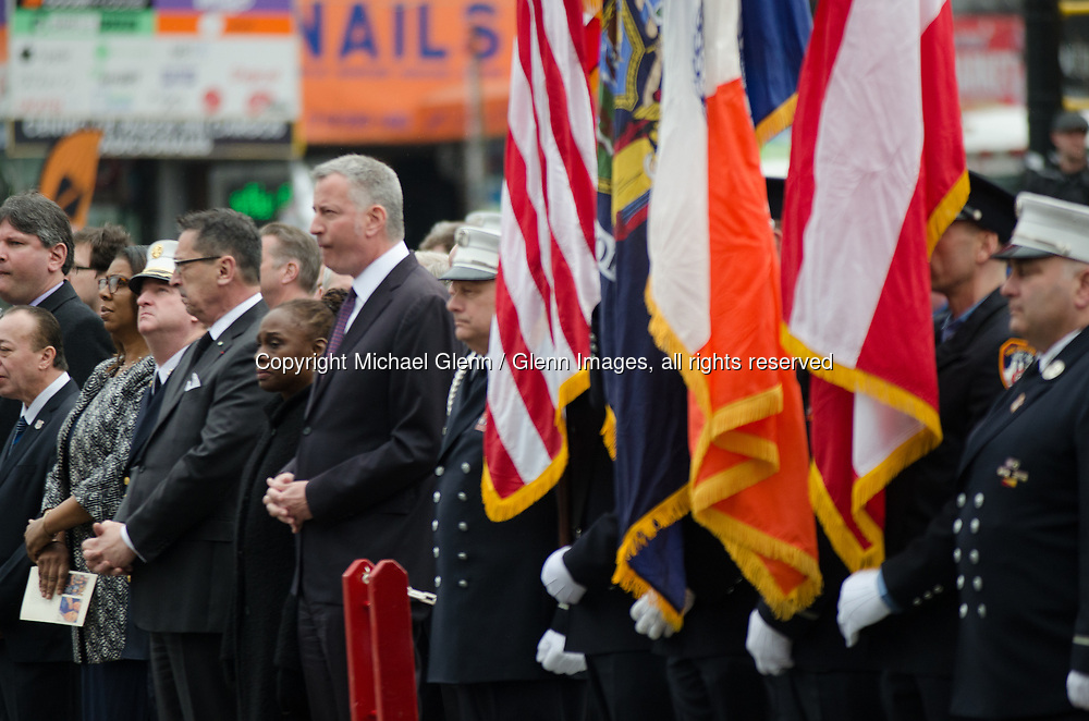 25 Mar 2017 Bronx, New York United States of America // Funeral Service for EMT Yadira Arroyo at FDNYEMS Station 26 at the Saint Nicholas of Tolentine R.C. Bronx. Michael Glenn / for the FDNY