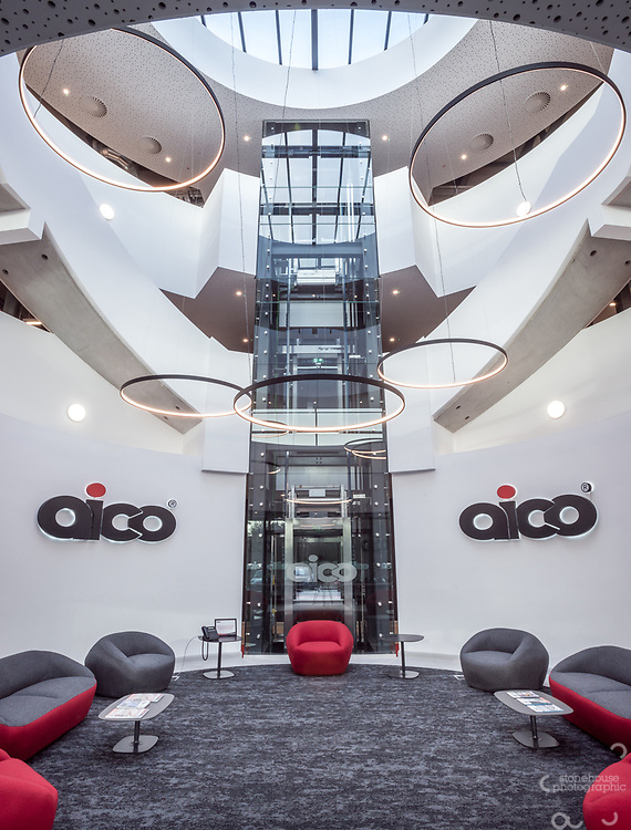 AICO Headquarters , Oswestry, Shropshire by DGA Architects, Shrewsbury, UK. 12/01/2020