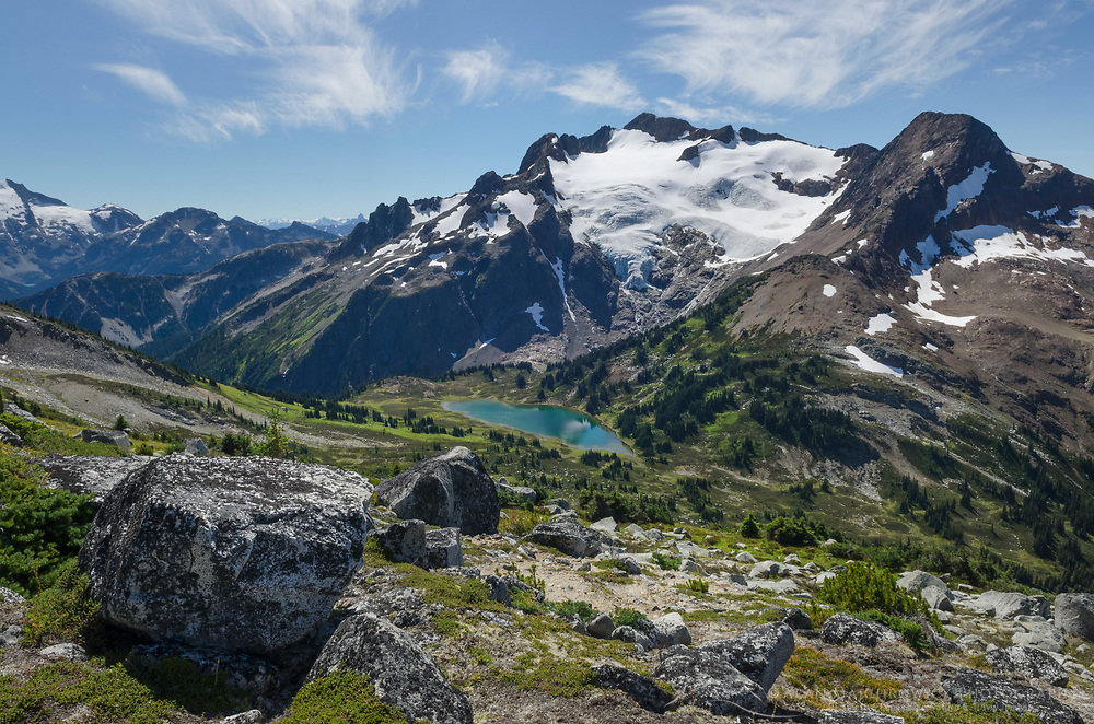 Cayoosh Mountain elevation: 2561 meters, 8402 feet, Coast Mountains British Columbia