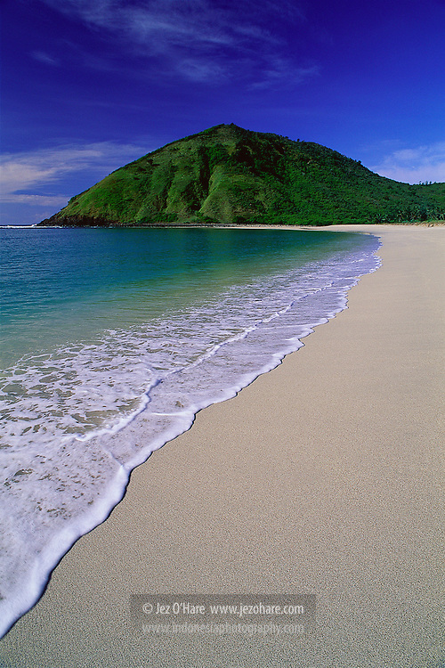 Mawun Beach, Lombok, West Nusa Tenggara, Indonesia.