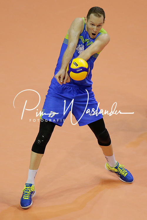 20200109 DEU: OQT TOKYO 2020 SEMI FINAL SLOVENIA - FRANCE: BERLIN<br />
Tine Urnaut (17) of Slovenia<br />
©2020- Pim Waslander Fotografie