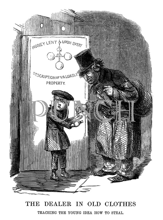 The Dealer in Old Clothes. Teaching the young how to steal.