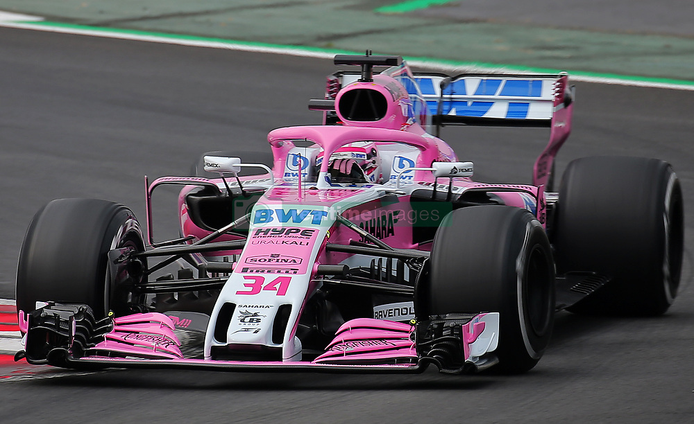 February 26, 2018 - Barcelona, Catalonia, Spain - the Force India of Nikita Mazepin during the tests at the Barcelona-Catalunya Circuit, on 27th February 2018 in Barcelona, Spain. (Credit Image: © Joan Valls/NurPhoto via ZUMA Press)