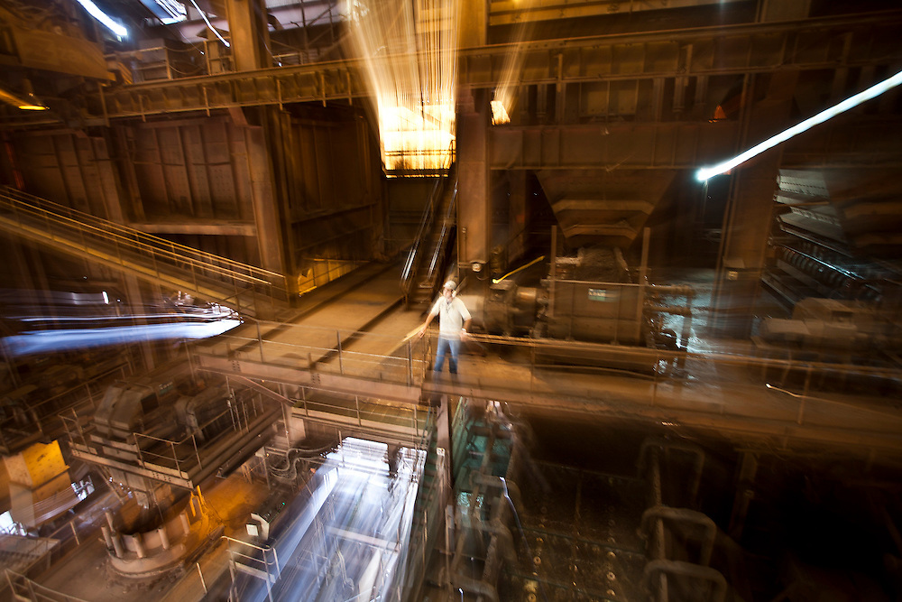 Congonhas_MG, Brasil...Industria siderurgica (CSN) em Congonhas, Minas Gerais...Steel industry (CSN) in Congonhas, Minas Gerais...Foto: JOAO MARCOS ROSA / NITRO