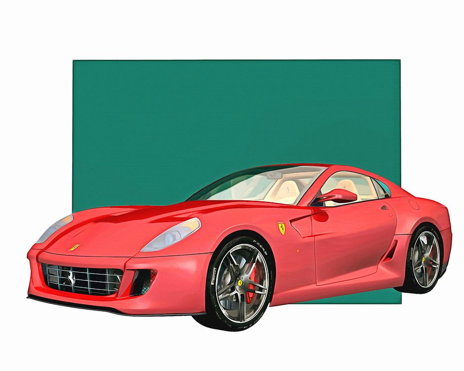 Ferrari is a vehicle that makes people think of extraordinary examples of engineering prowess. Few vehicle names are more celebrated than the Ferrari, which has defined the dreams of automobile enthusiasts for the past several generations. You can recreate those dreams with this digital painting, which can be set up anywhere you please .<br />
<br />
BUY THIS PRINT AT<br />
<br />
FINE ART AMERICA<br />
ENGLISH<br />
https://janke.pixels.com/featured/ferrari-599-gtb-fiorano-2006-jan-keteleer.html<br />
<br />
WADM / OH MY PRINTS<br />
DUTCH / FRENCH / GERMAN<br />
https://www.werkaandemuur.nl/nl/shopwerk/Klassieke-auto---Oldtimer-Ferrari-599-GTB-Fiorano-2006/435472/134