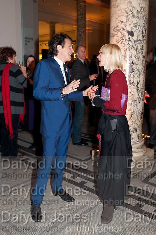 STEPHEN WEBSTER; VIRGINIA BATES, Cecil Beaton private view. V and A Museum. London. 6 February 2012