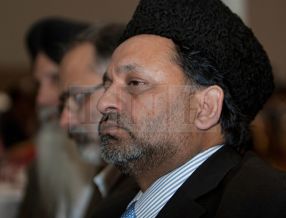 © Licensed to London News Pictures. 24/03/2012. Surrey, U.K..Guests at Europe's largerst mosque, Baitul Futuh Mosque, in Morden, Surrey, which holds 10,000 worshipers. .Parliamentarians and religious, civic, charitable and community leaders meet here this evening 24/3/2012 for a National Peace Symposium on International Peace organised by the Ahmadiyya Muslim community to hear how Muslims are countering extremism..Photo credit : Rich Bowen/LNP