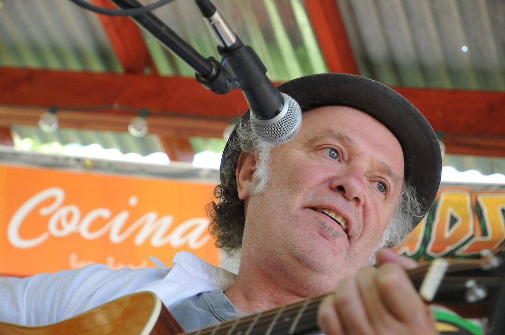 Michael McGarrah in concert at the 2012 Tucson Folk Festival.