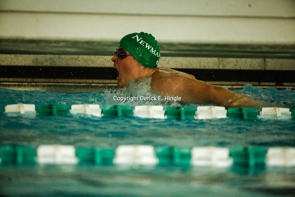 During a high school swim meet at Isidore Newman in New Orleans, La on September 26, 2017.