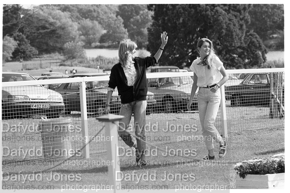 MIRANDA LEATHAM; PLUM SYKES, Burghley Horse Trials, 9 September 1988,<br />
<br />
SUPPLIED FOR ONE-TIME USE ONLY> DO NOT ARCHIVE. © Copyright Photograph by Dafydd Jones 248 Clapham Rd. London SW90PZ Tel 020 7820 0771 www.dafjones.com