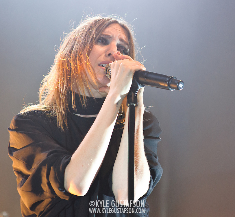 WASHINGTON, D.C. - May 15th, 2011: Swedish pop chanteuse Lykke Li performs at the 9:30 Club in Washington, D.C. She released her sophomore album, Wounded Rhymes, earlier this year. (Photo by Kyle Gustafson/For The Washington Post)