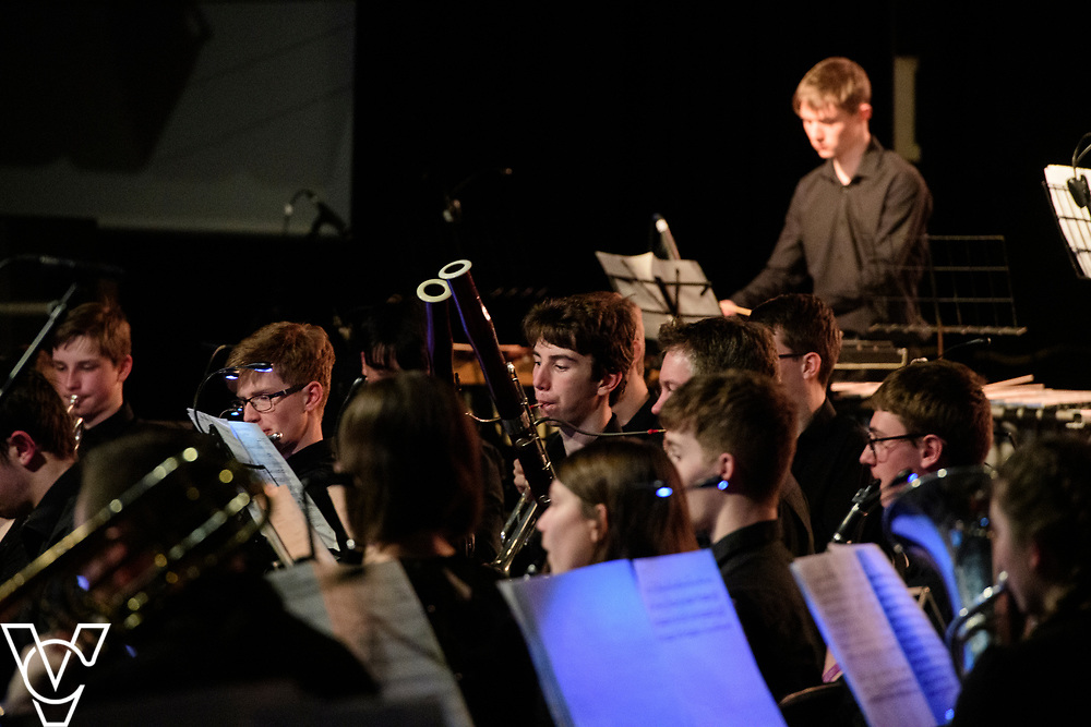 Lincolnshire Youth Wind Orchestra.<br />
<br />
Lincolnshire Music Service’s County Groups showcase concert, held at the Engine Shed, Lincoln.<br />
<br />
Picture: Chris Vaughan Photography for Lincolnshire Music Service<br />
Date: April 12, 2019