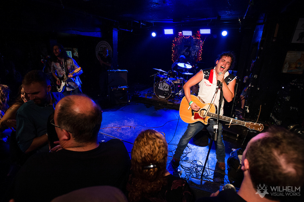The Yawpers perform at 3 Kings Tavern during Underground Music Showcase in Denver, CO, USA, on 24 July, 2015.