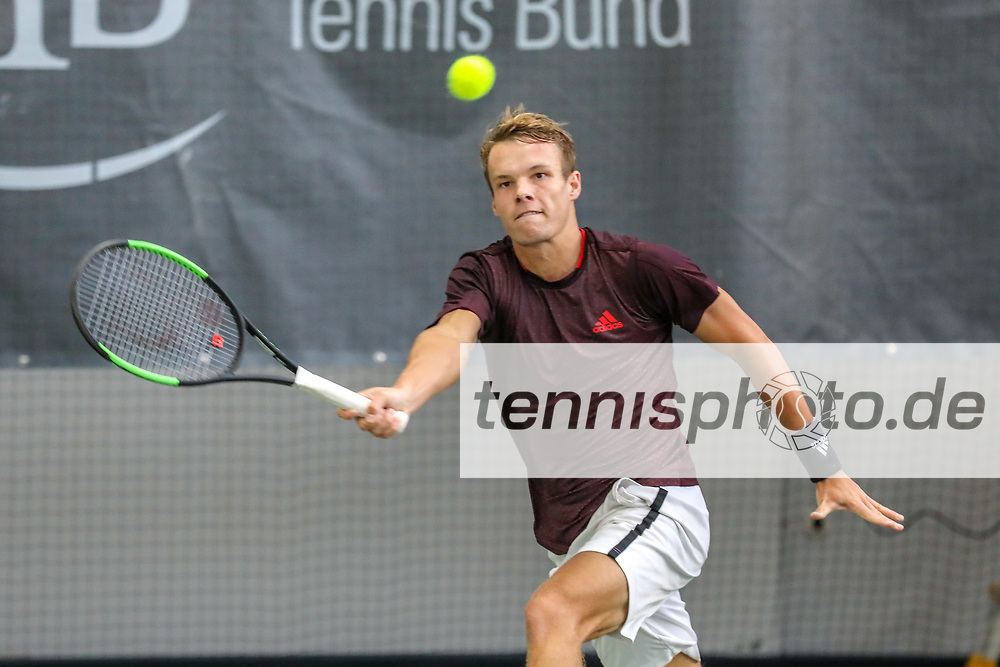 Michael Geerts (BEL), Tennis Future Hamburg 2018, Hamburg, 24.10.2018, Foto: Claudio Gärtner