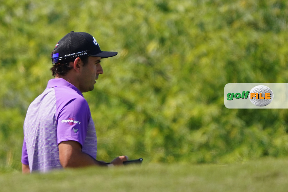 Fabrizio Zanotti (PAR) on the 2nd during Round 2 of the Commercial Bank Qatar Masters 2020 at the Education City Golf Club, Doha, Qatar . 06/03/2020<br />
Picture: Golffile | Thos Caffrey<br />
<br />
<br />
All photo usage must carry mandatory copyright credit (© Golffile | Thos Caffrey)