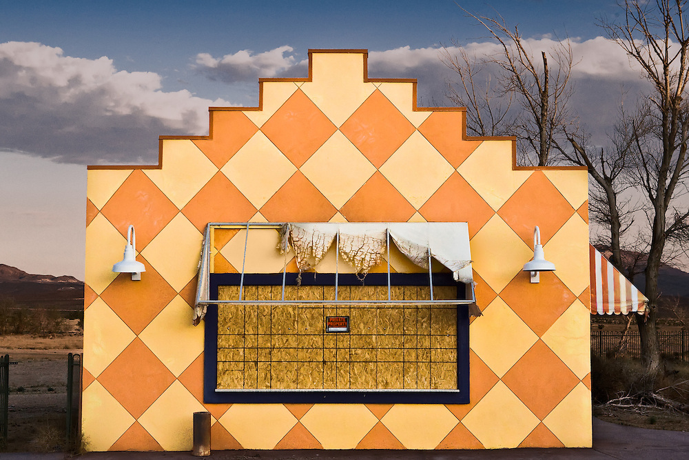 This art photography project is a thematic exploration of man’s abandonment of his dreams. This water park located in the Mojave Desert, near Newberry Springs was abandoned by the owners after bankruptcy.