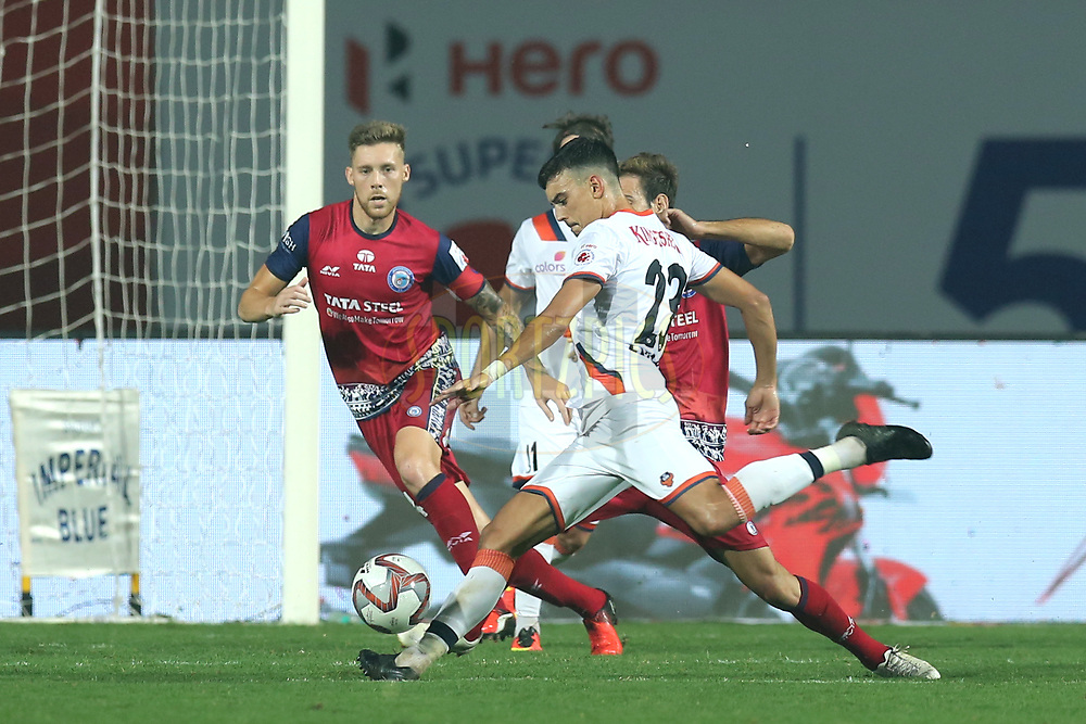 Edu Bedia of FC Goa in action during match 25 of the Hero Indian Super League 2018 ( ISL ) between Jamshedpur FC and FC Goa held at JRD Tata Sports Complex, Jamshedpur, India on the 1st November 2018<br />
<br />
Photo by: Deepak Malik /SPORTZPICS for ISL