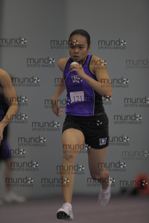 London, Ontario ---24/01/09--- Vanessa Brathwaite competes at the 2009 Don Wright meet at the University of Western Ontario, January 24, 2009.